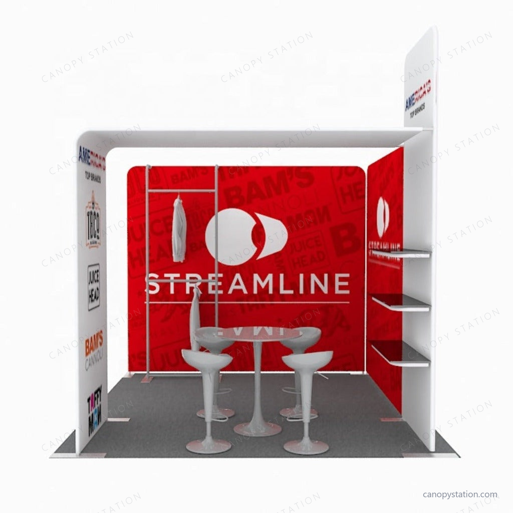 10'x10' Trade Show Booth AC-04