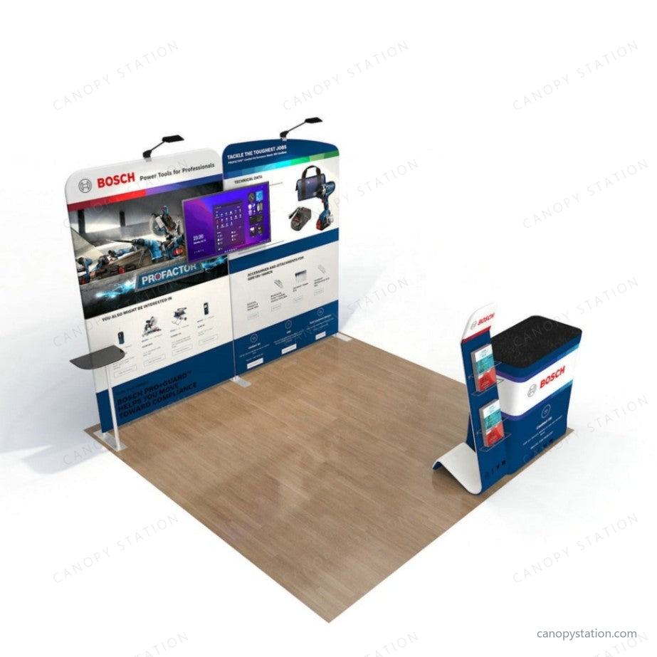 10'x10' Trade Show Booth AC-07